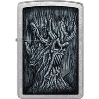 Zippo Windproof Lighter - Evil Tree Color Image Design Street Chrome Finish | 48681 ,