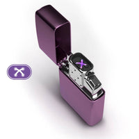 Zippo Lighter Insert - Chrome Double Arc Rechargeable with Two Plasma Beams | 65852 ,