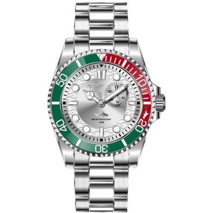 Invicta Men's Watch - Pro Diver Quartz Silver Tone Stainless Steel Bracelet | 49276 ,