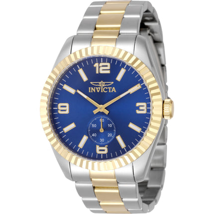 Invicta Men's Watch - Specialty Quartz Blue Dial Two Tone Steel Bracelet | 49387 ,
