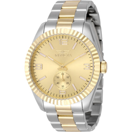 Invicta Men's Watch - Specialty Quartz Gold Dial Two Tone Steel Bracelet | 49388 ,