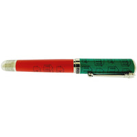 Montegrappa Fountain Pen - Monopoly Players Landlord Red and Green Fine | ISMXO2EE ,