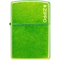Zippo Windproof Lighter Classic Lurid Zippo Logo Translucent Finish Lighter 24513Zl ,