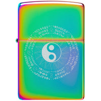 Zippo Windproof Pocket Lighter - Yin-Yang Design Classic Multi Color Finish | 46482 ,