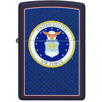 Zippo Windproof Pocket Lighter - U.S. Air Force Classic Navy Matte Finish | 46488 ,