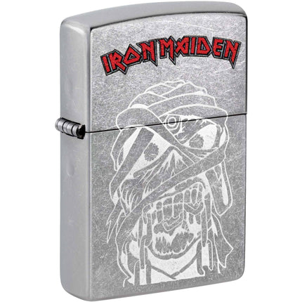 Zippo Windproof Lighter - Iron Maiden Design Classic Street Chrome Finish | 48667 ,