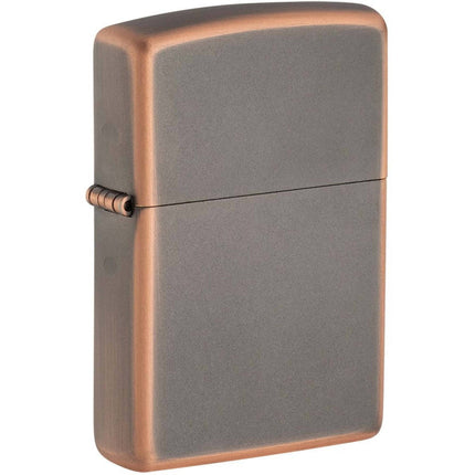Zippo Windproof Lighter - Timeless Warm Luster and Rich Patina Rustic Bronze | 49839 ,