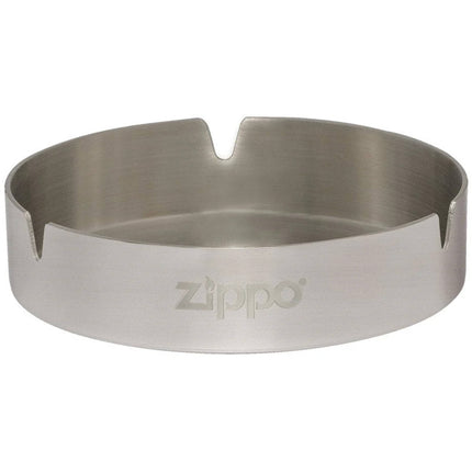 Zippo Ashtray - 4 inch Diameter Solid Stainless Steel for Substantial Feel | 121512 ,