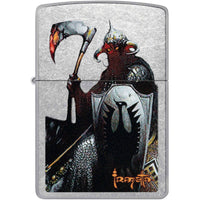 Zippo Windproof Lighter - Frank Frazetta in Color Image Design Street Chrome | 46161 ,