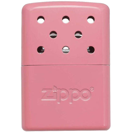 Zippo Hand Warmer - Pink Metal Small Self Standing Design 6 Hour Refillable | 40473 ,