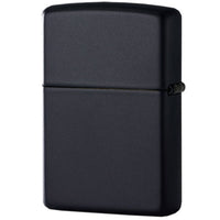 Zippo Windproof Pocket Lighter - Insert and Logo Design Black Matte Finish | 49218 ,