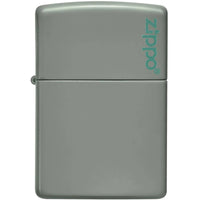Zippo Windproof Lighter - Color Image Classic Sage Green Finish with Logo | 49843ZL ,