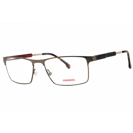 Carrera Men's Eyeglasses - Semi Matte Dark Ruthenium Metal Rectangular | 8833 0R80 00 ,