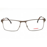 Carrera Men's Eyeglasses - Semi Matte Dark Ruthenium Metal Rectangular | 8833 0R80 00 ,