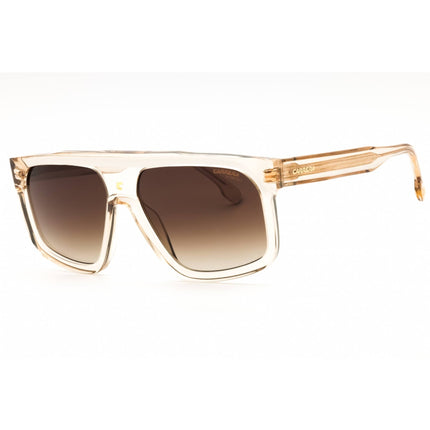 Carrera Unisex Sunglasses - Beige Plastic Full Rim Square | CARRERA 1061/S 010A HA ,