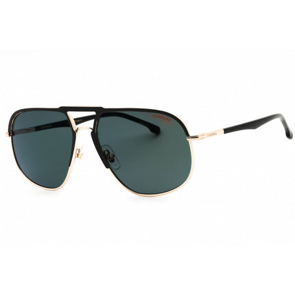 Carrera Men's Sunglasses - Black Gold Metal Full Rim Aviator | CARRERA 318/S 02M2 Q3 ,