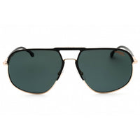 Carrera Men's Sunglasses - Black Gold Metal Full Rim Aviator | CARRERA 318/S 02M2 Q3 ,