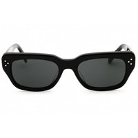 Celine Unisex Sunglasses - Shiny Black Acetate Full Rim Rectangular | CL40267U 01A ,