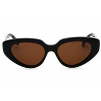 Celine Women's Sunglasses - Shiny Black Acetate Full Rim Cat Eye Frame | CL40286I 01E ,