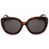 Celine Women's Sunglasses - Dark Havana Acetate Full Rim Cat Eye Frame | CL40295F 52A ,