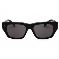 Celine Unisex Sunglasses - Shiny Black Acetate Full Rim Rectangular | CL40297U 01A ,