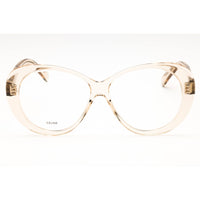 Celine Women's Eyeglasses - Shiny Beige Acetate Full Rim Oversized | CL50150I 057 ,
