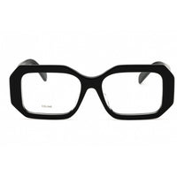 Celine Women's Eyeglasses - Shiny Black Acetate Full Rim Square Frame | CL50155F 001 ,