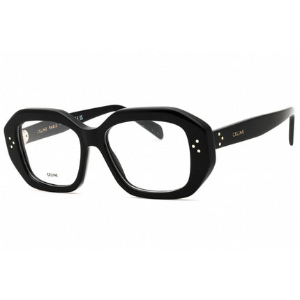 Celine Women's Eyeglasses - Shiny Black Acetate Full Rim Square Frame | CL50156I 001 ,