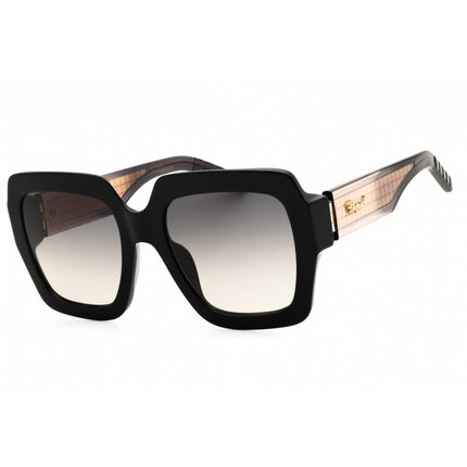 Chopard Women's Sunglasses - Black Acetate Full Rim Oversized Frame | SCH363M 0BLK ,