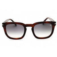 David Beckham Men's Sunglasses - Brown Horn Full Rim Rectangular | DB 7076/S 0EX4 9O ,
