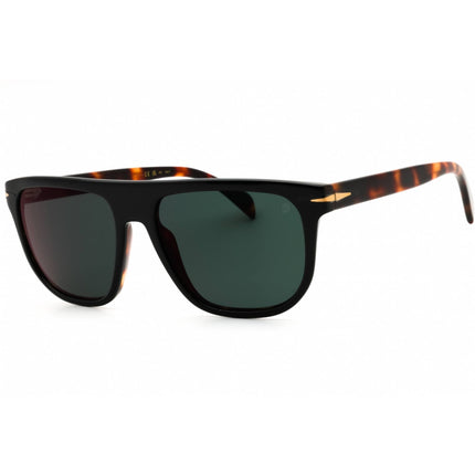 David Beckham Men's Sunglasses - Black Havana Plastic Square Frame | DB 7111/S 0WR7 MT ,