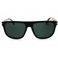 David Beckham Men's Sunglasses - Black Havana Plastic Square Frame | DB 7111/S 0WR7 MT ,
