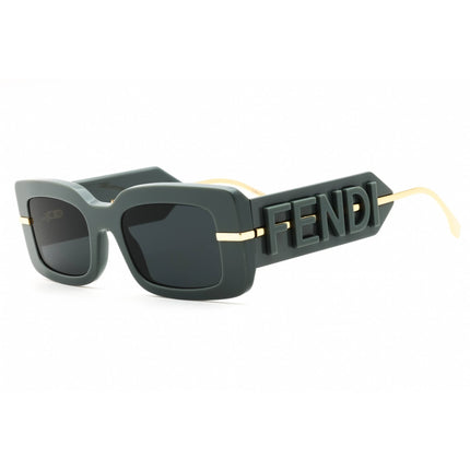 Fendi Women's Sunglasses - Grey/Other Acetate Full Rim Rectangular | FE40133I 20A ,