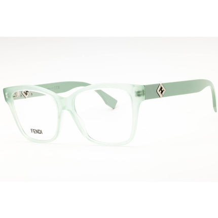 Fendi Women's Eyeglasses - Shiny Light Green Acetate Full Rim Cat Eye | FE50117I 093 ,