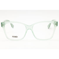 Fendi Women's Eyeglasses - Shiny Light Green Acetate Full Rim Cat Eye | FE50117I 093 ,