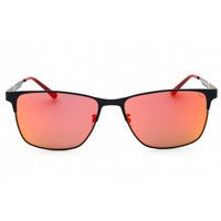 Fila Men's Sunglasses - Matte Blue Metal Full Rim Rectangular Frame | SFI007 1HSR ,