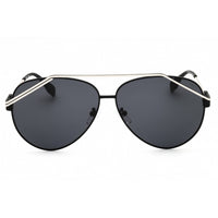 Fila Women's Sunglasses - Semi-Matt Black Metal Full Rim Aviator Frame | SFI018 0531 ,