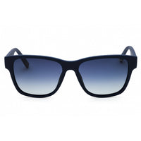 Fila Unisex Sunglasses - Blue Injected Propionate Full Rim Square Frame | SFI118 V15P ,