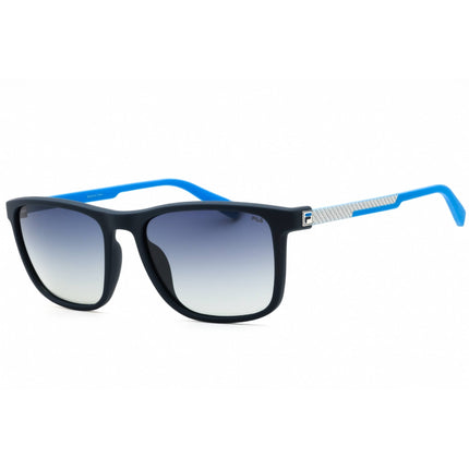 Fila Men's Sunglasses - Rubber Blue Injected Propionate Square Frame | SFI124 92EP ,