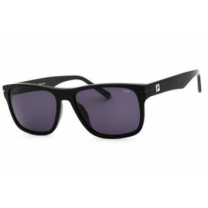 Fila Men's Sunglasses - Shiny Black Acetate Full Rim Square Shape Frame | SFI208 0700 ,