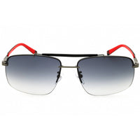 Fila Men's Sunglasses - Shiny Gunmetal Metal Full Rim Pilot Shape Frame | SFI210 0568 ,