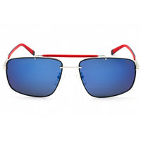 Fila Men's Sunglasses - Shiny Palladium Metal Full Rim Pilot Frame | SFI210V E70B ,