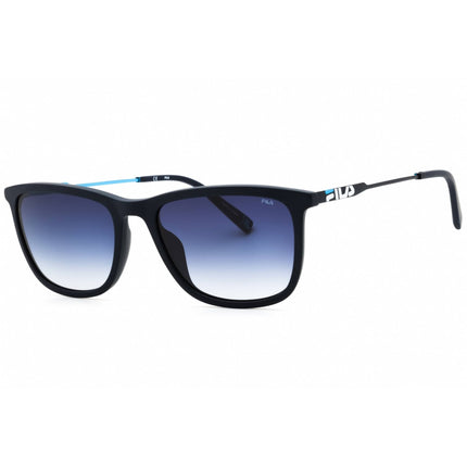 Fila Men's Sunglasses - Matt Midnight Blue Acetate Full Rim Square Frame | SFI214 06QS ,