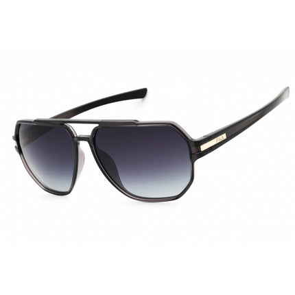 Fila Men's Sunglasses - Shiny Transparent Grey Full Rim Aviator Frame | SFI301 95HP ,