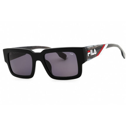 Fila Men's Sunglasses - Shiny Black Acetate Full Rim Square Shape Frame | SFI314 0700 ,