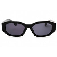 Fila Women's Sunglasses - Shiny Black Acetate Full Rim Oval Shape Frame | SFI315 0700 ,