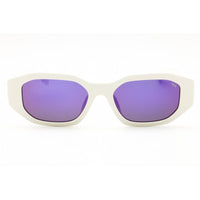 Fila Women's Sunglasses - Shiny Snow White Acetate Full Rim Oval Frame | SFI315 847X ,