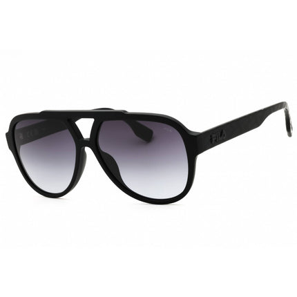 Fila Men's Sunglasses - Matte Black Acetate Full Rim Aviator Frame | SFI459V 0703 ,