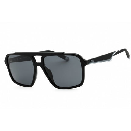 Fila Men's Sunglasses - Shiny Black Acetate Full Rim Navigator Frame | SFI460 700P ,