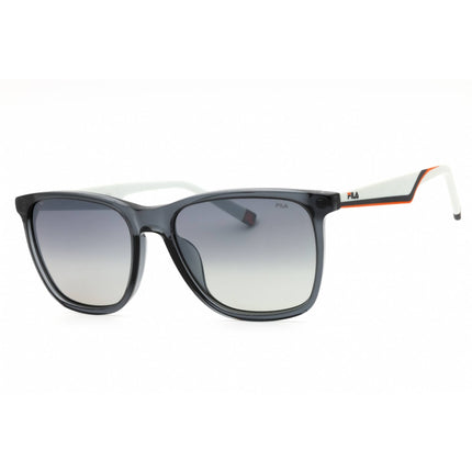 Fila Men's Sunglasses - Shiny Asphalt Grey Acetate Full Rim Square Frame | SFI461 4ALP ,